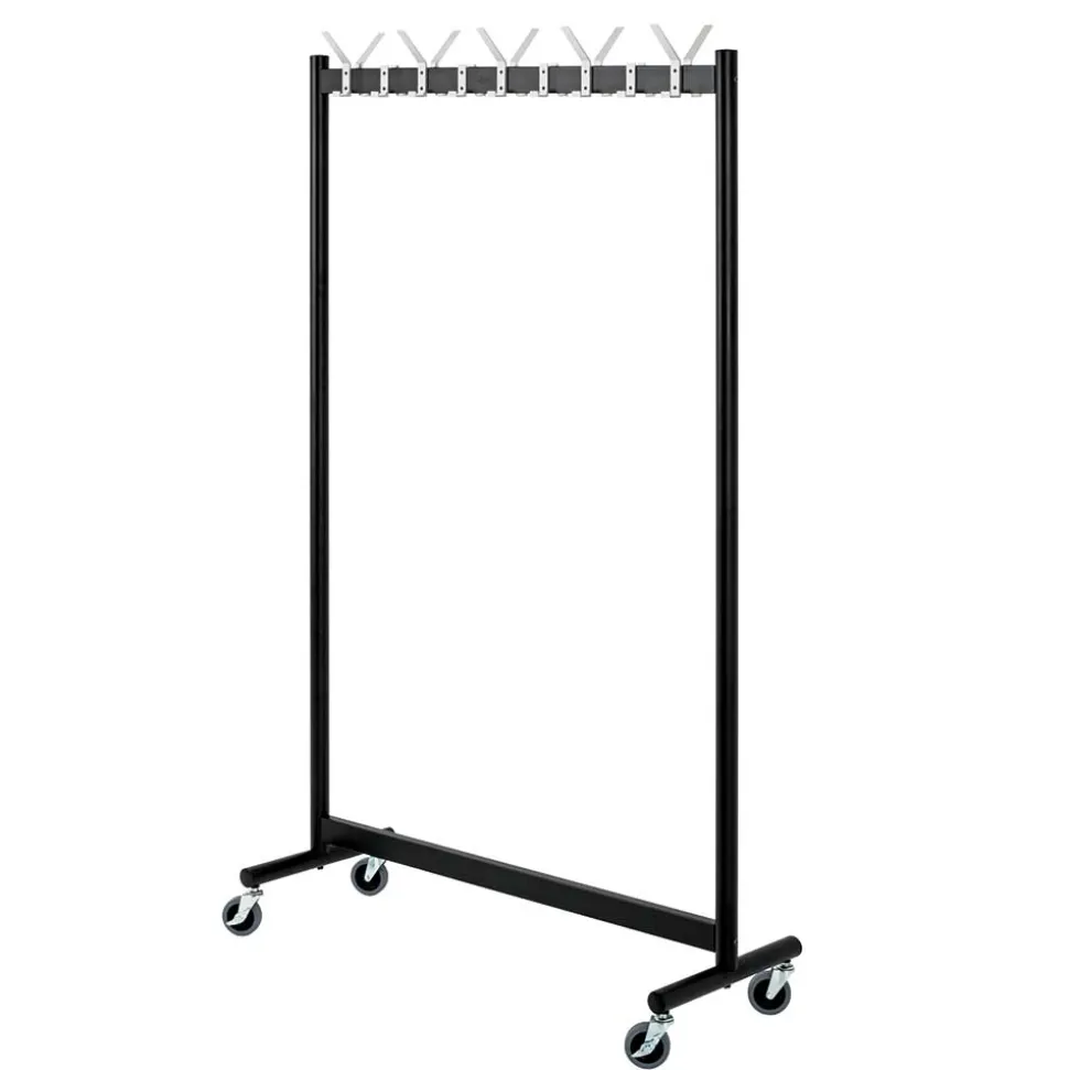 Rollgarderobenständer auf Gummirollen - Austral