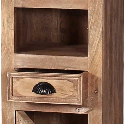 Romantische Badmöbel aus Holz - Runiasa (fünfteilig)