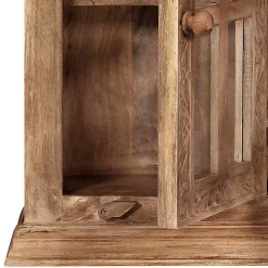 Romantische Badmöbel aus Holz - Runiasa (fünfteilig)