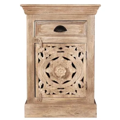 Romantische Badmöbel aus Holz - Runiasa (fünfteilig)