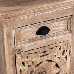 Romantische Badmöbel aus Holz - Runiasa (fünfteilig)