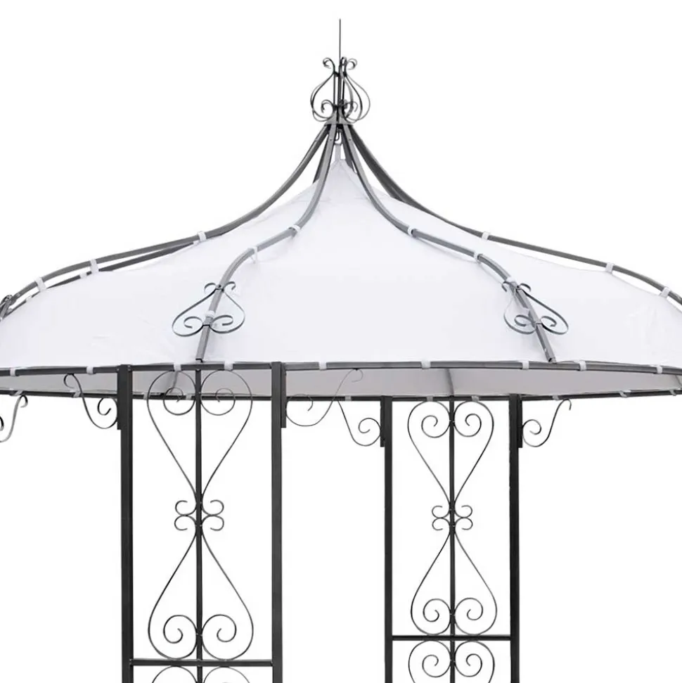 Romantischer Pavillon Javirella in Rund 300 cm