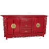 Rotes Sideboard im Asia Style - Iscian
