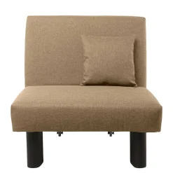 Ruhesessel in Beige Stoff - Ofreda