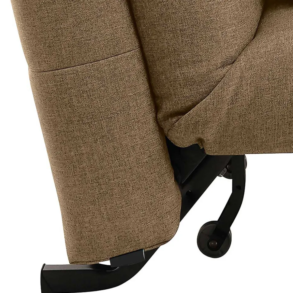 Ruhesessel in Beige Stoff - Ofreda