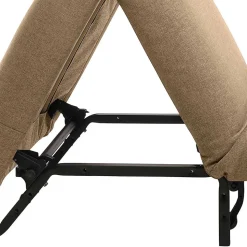 Ruhesessel in Beige Stoff - Ofreda