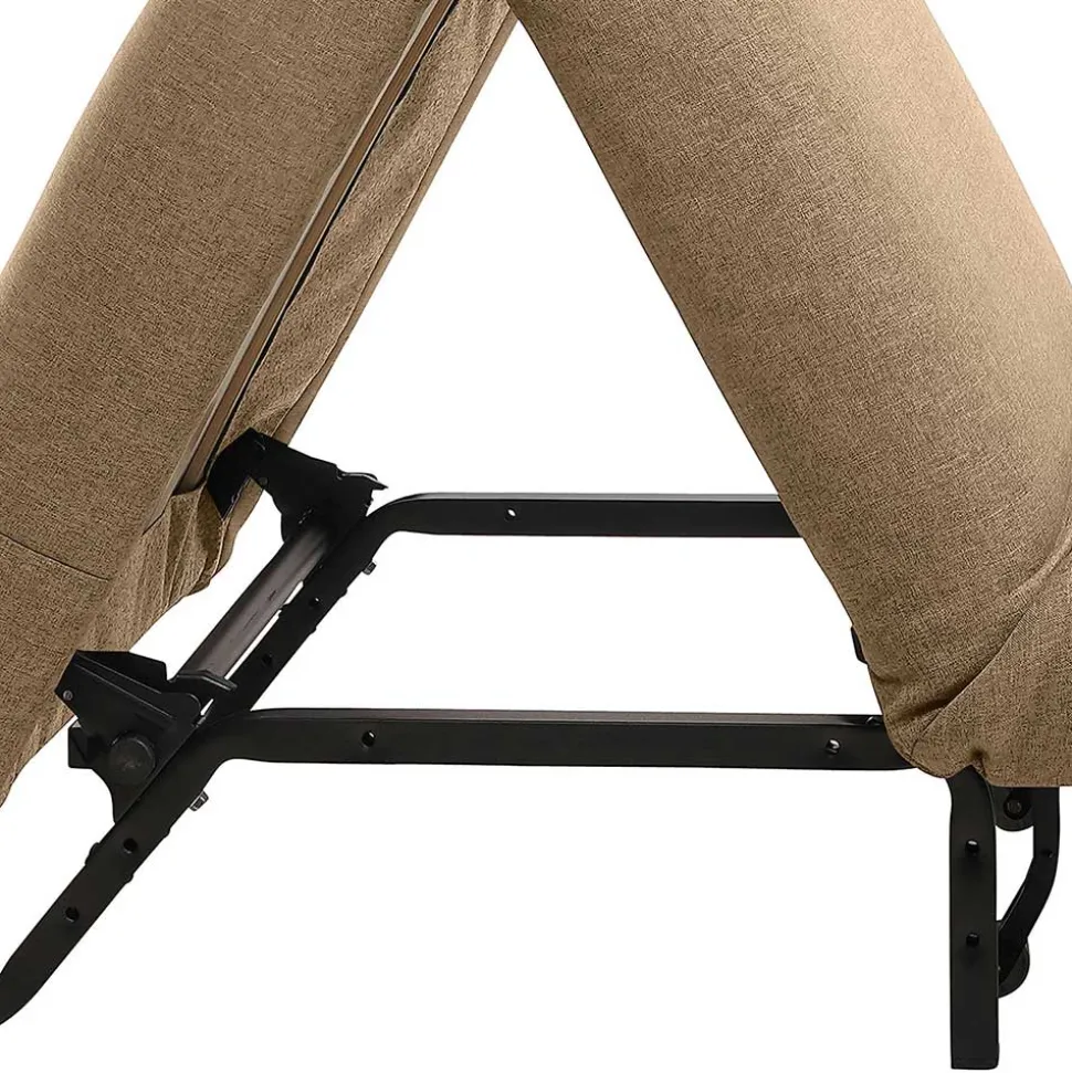 Ruhesessel in Beige Stoff - Ofreda