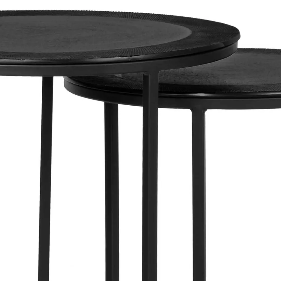 Runde Beistelltische 2-Satz - Louisonna (zweiteilig)