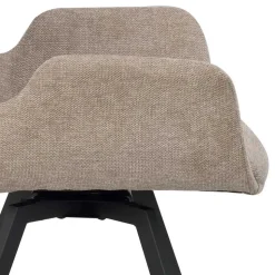 Runde Essgruppe für 6 Personen - Malinsa (siebenteilig)