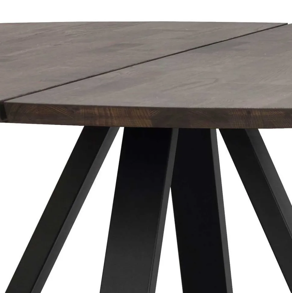 Runde Essgruppe für 6 Personen - Malinsa (siebenteilig)