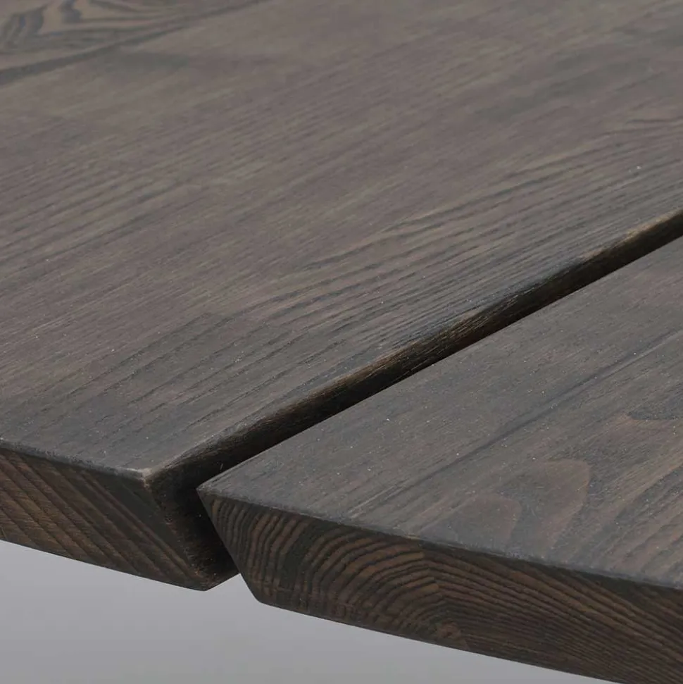 Runde Essgruppe für 6 Personen - Malinsa (siebenteilig)