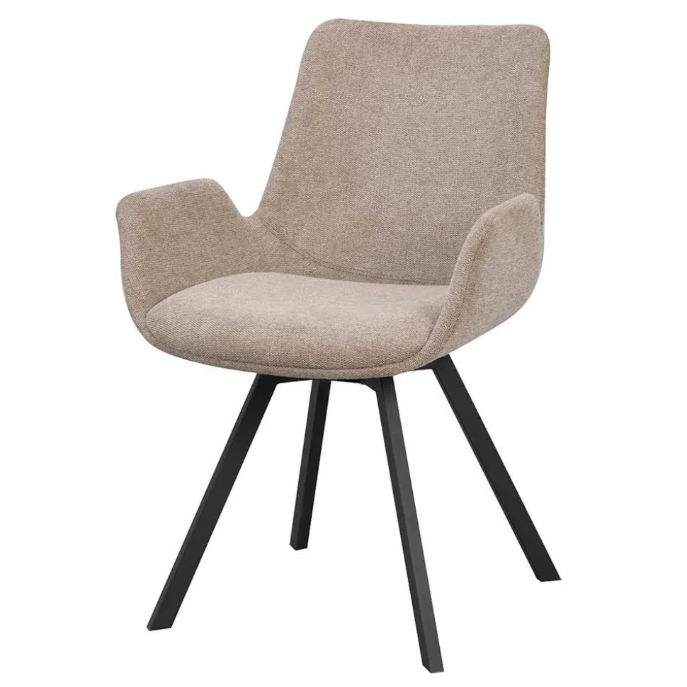 Runde Essgruppe für 6 Personen - Malinsa (siebenteilig)