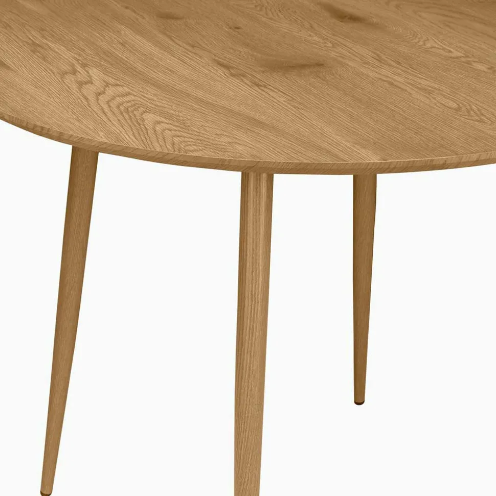 Runde Essgruppe mit Schalenstühlen - Fabiola (fünfteilig)