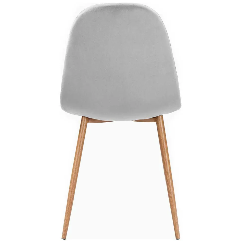 Runde Essgruppe mit Schalenstühlen - Fabiola (fünfteilig)