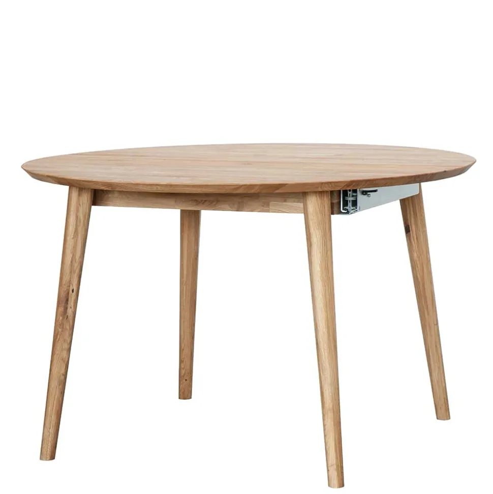 Runder Ausziehtisch aus Wildeiche - Venice