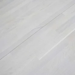 Runder Ausziehtisch in Eiche Bianco - Guern