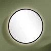 Runder Badezimmerspiegel mit LED Beleuchtung - Crystoga