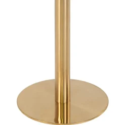 Runder Bartisch in Marmor Optik & Gold - Vinarios