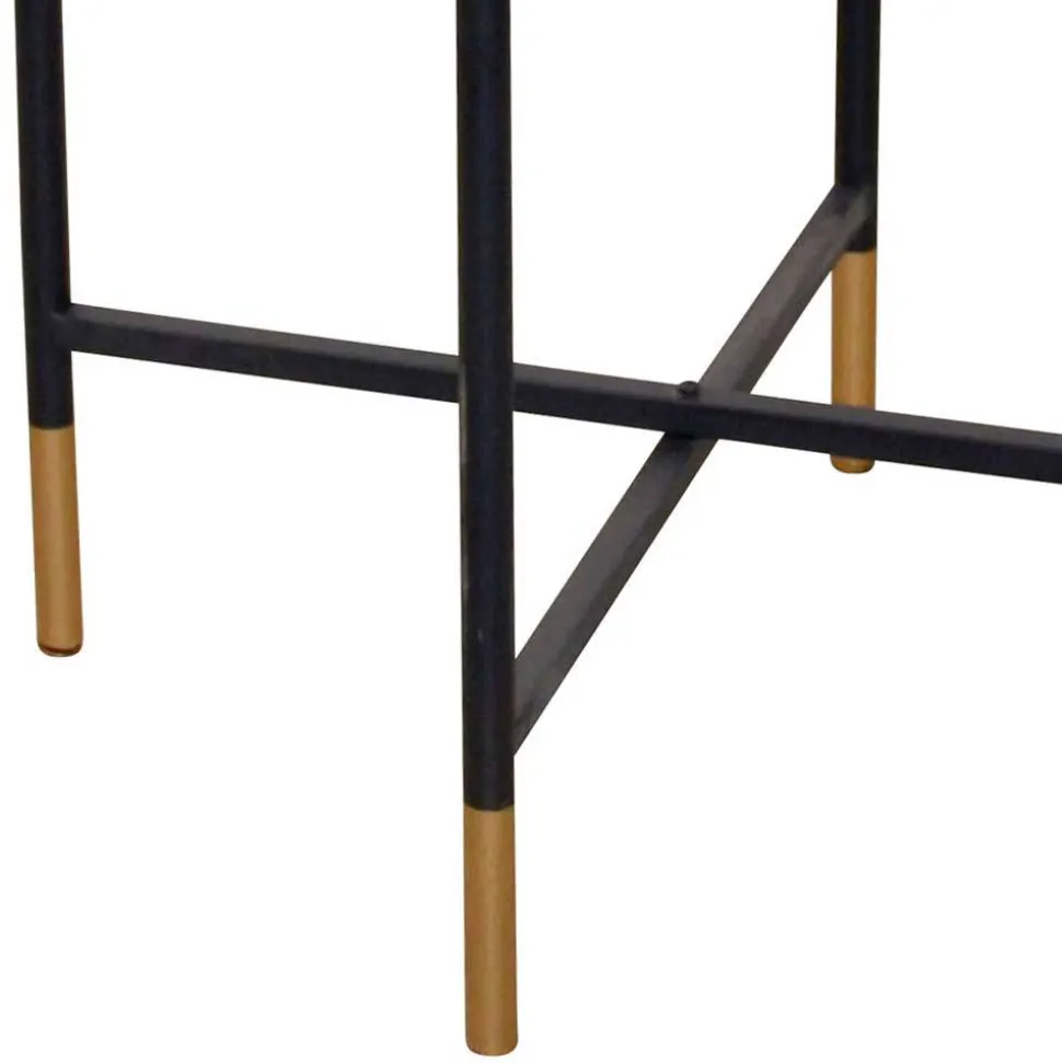 Runder Beistelltisch aus Spiegelglas - Vanilla