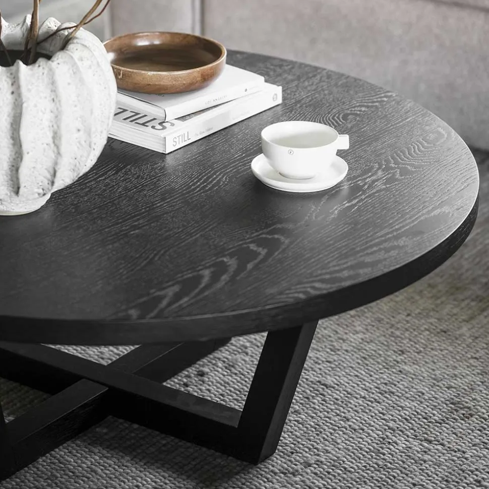 Runder Couchtisch mit Durchmesser 110 cm - Cantabry