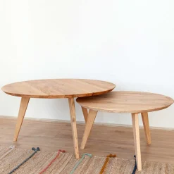 Runder Couchtisch mit Schweizer Kante - Conturay