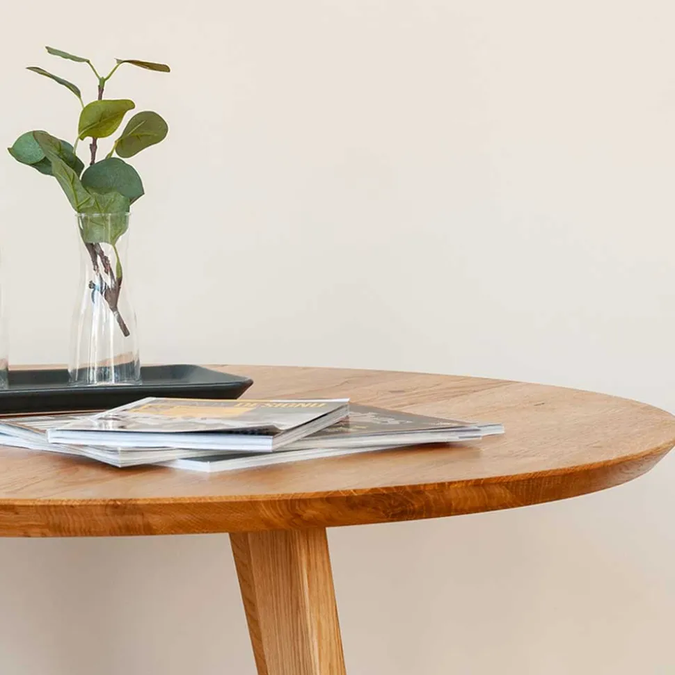 Runder Couchtisch mit Schweizer Kante - Conturay