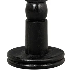 Runder Design-Bartisch in Schwarz - Imonasa