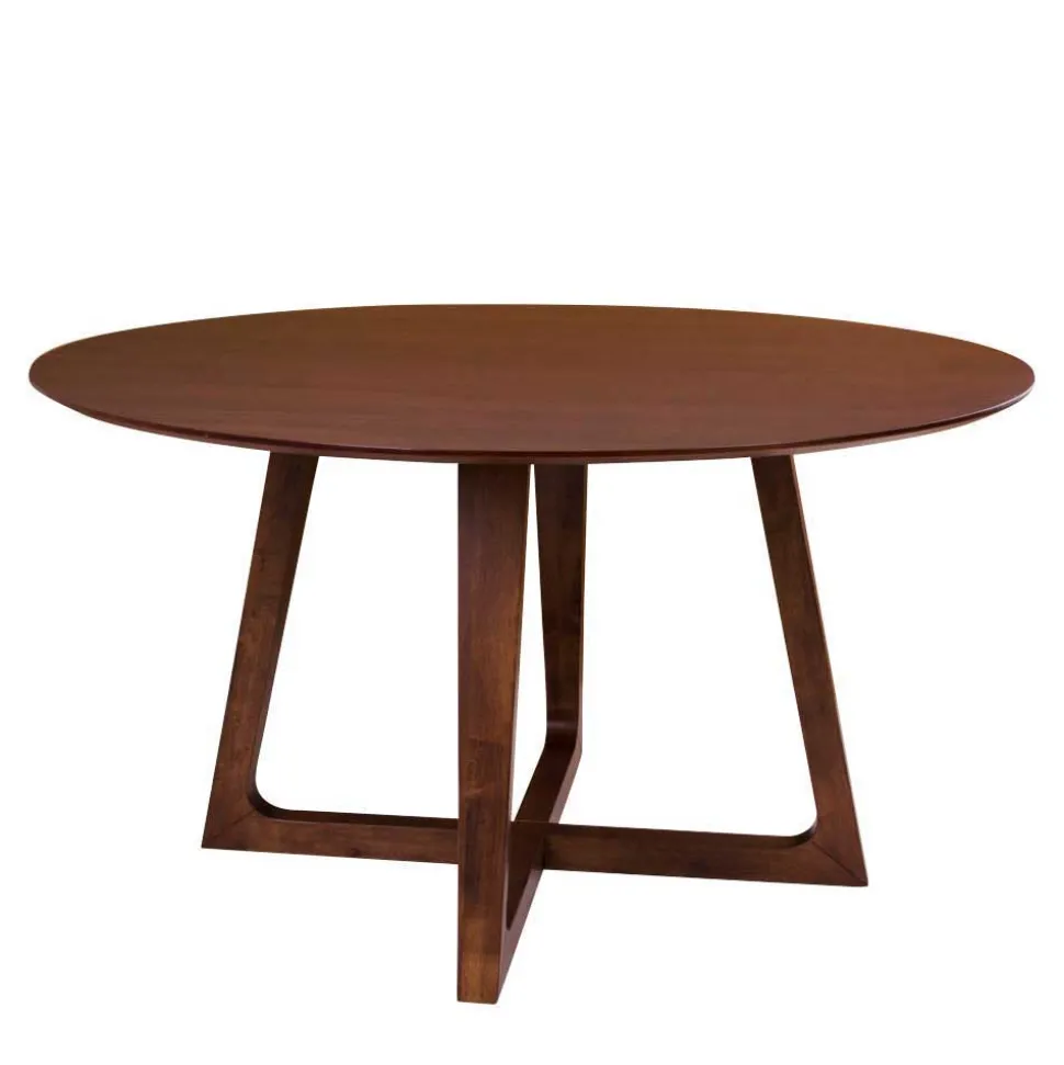 Runder Designtisch & 4 Stühle - Annescu (fünfteilig)