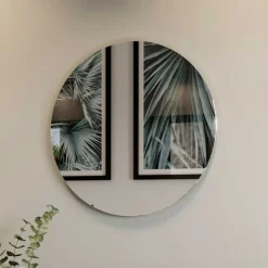 Runder Flurspiegel mit 60 cm Durchmesser - Flemingo