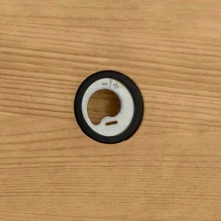 Runder Flurspiegel mit Massivholzrahmen - Zavieca