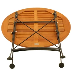 Runder Gartentisch mit Armlehnstühlen - Georgy (dreiteilig)