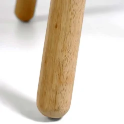 Runder Kindertisch aus Massivholz - Grove