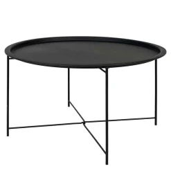 Runder Metall Couchtisch im Modernen Stil - Syrecs