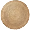 Runder Naturfaserteppich aus Jute-Kordeln - Grandio