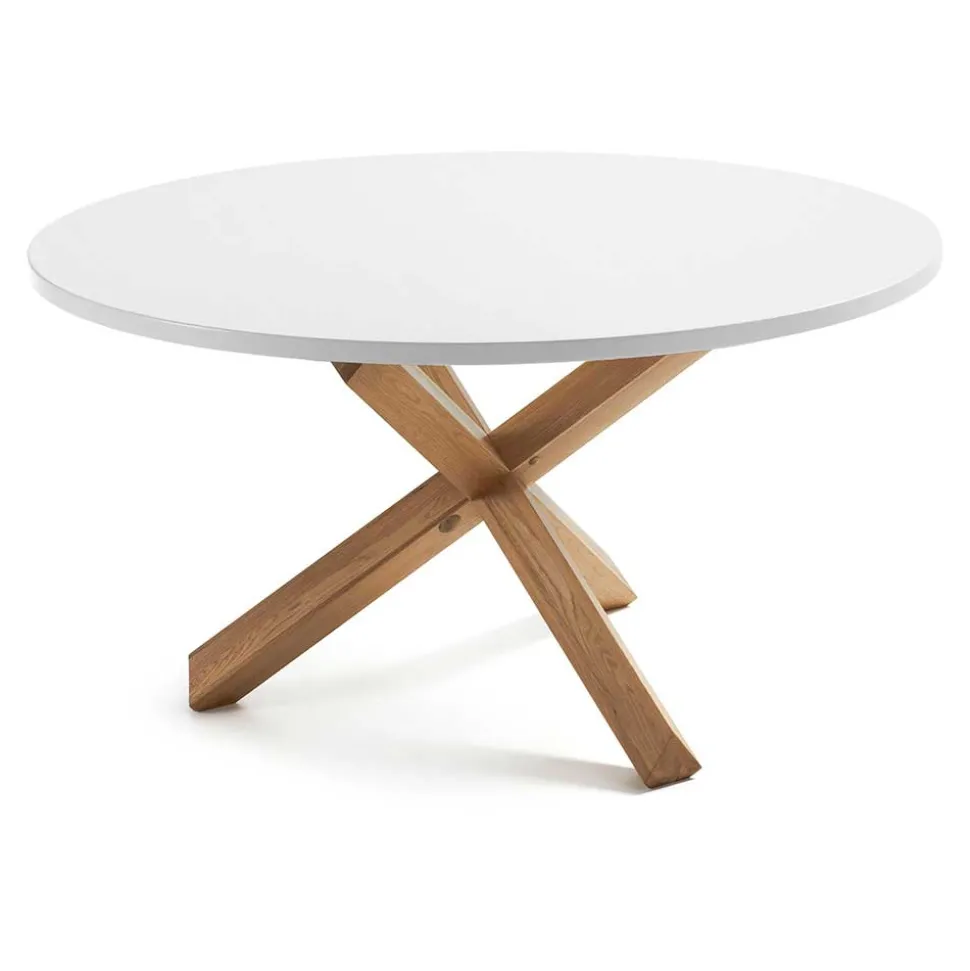 Runder Scandi Esstisch mit 135 cm Durchmesser - Avenza