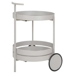 Runder Servierwagen im Skandi Design - Veladrano