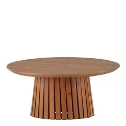 Runder Sofatisch auf Säulenfuß - Quincey