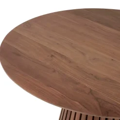 Runder Sofatisch auf Säulenfuß - Quincey