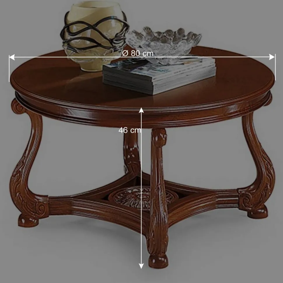 Runder Sofatisch im Italienischen Stil - Vibon