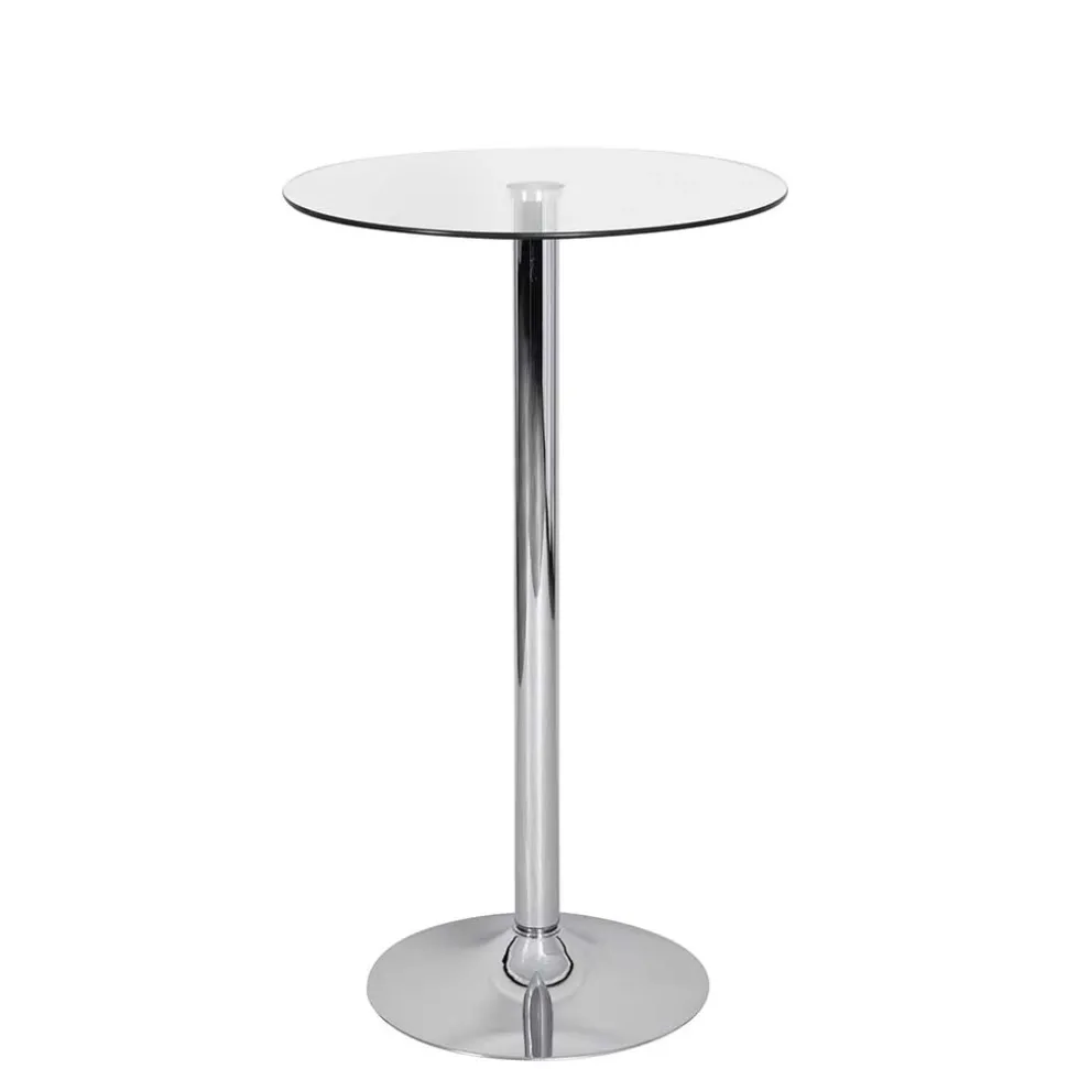 Runder Stehtisch mit Glasplatte - Actives