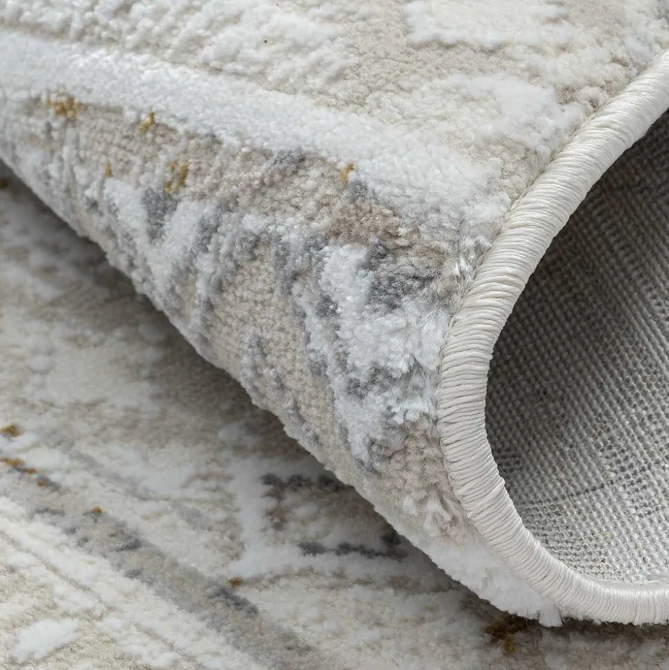 Runder Teppich im Ethno Design - Accaro