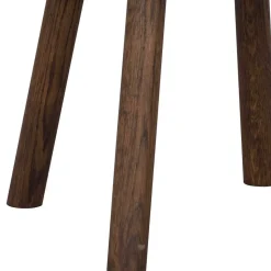 Runder Wohnzimmertisch aus Travertin Stein Beige - Cheyenne