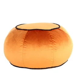 Rundes Yoga-Kissen in Bronze Samt - Colistran