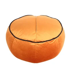 Rundes Yoga-Kissen in Bronze Samt - Colistran