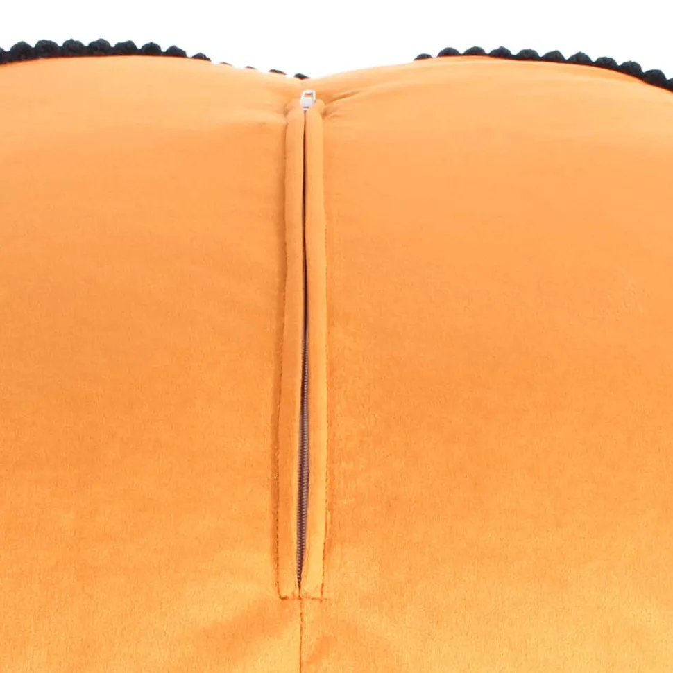 Rundes Yoga-Kissen in Bronze Samt - Colistran