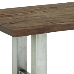 Rustikaler Industry Tisch mit Holz Wildeiche - Piave