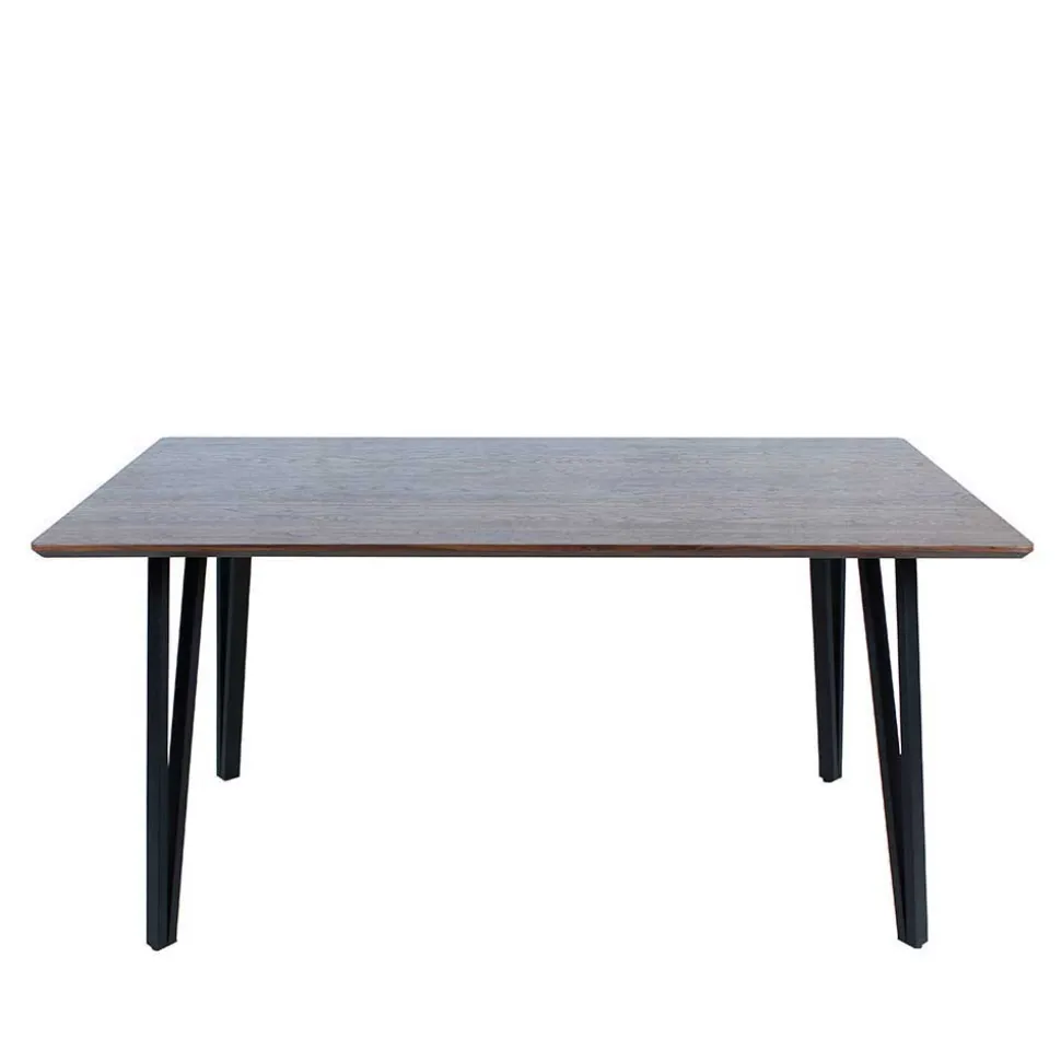 Samt Armlehnenstühle mit Esstisch - Casimir (fünfteilig)