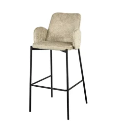 Samt Barstühle mit 78 cm Sitzhöhe - Tablonero (2er Set)