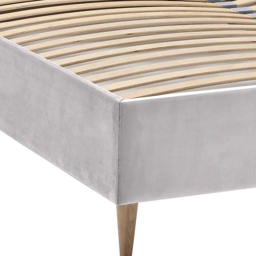 Samt Doppelbett mit Bettkasten - Diadonna