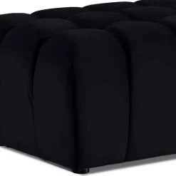 Samt Polsterhocker 102x64 cm - Graland